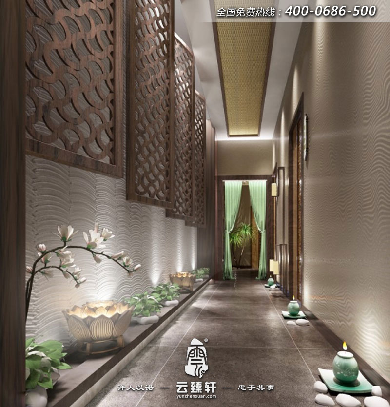 養(yǎng)生會(huì)所走廊的裝修