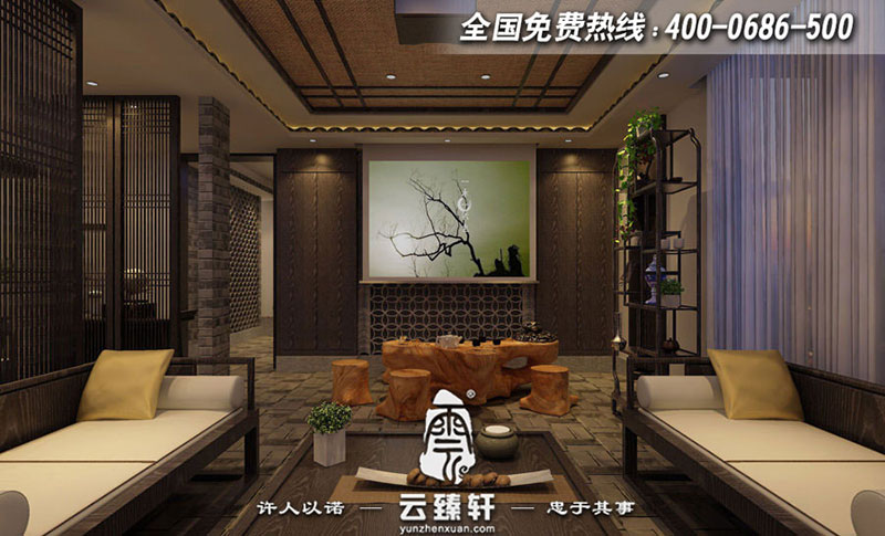 茶會(huì)所大廳設(shè)計(jì)圖片