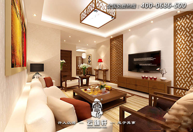 小戶(hù)型中式設(shè)計(jì)裝修效果圖