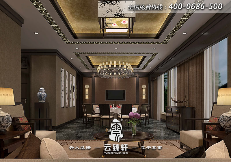 新中式酒店大堂設計