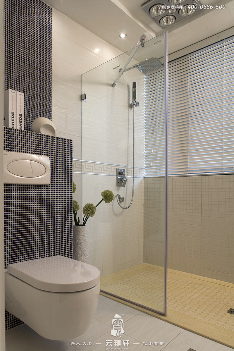 新中式風格衛生間效果圖