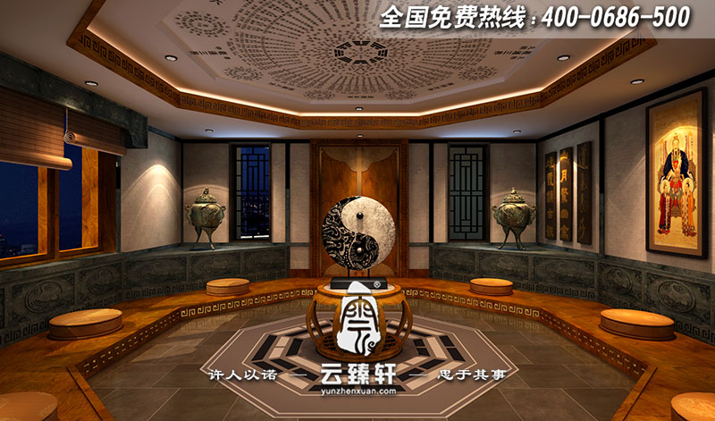 道壇打坐設(shè)計(jì)效果圖
